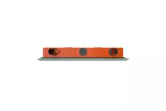 Ergovent instucbaar frameloos lijnrooster 1000 mm met aansluitdiameter 90 mm - profiel