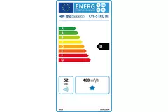 Itho Daalderop CVE-S ECO High Performance HE 415 m³/h + vochtsensor - euro stekker