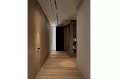 Ergovent instucbaar frameloos lijnrooster 1050 mm met aansluitdiameter 75 mm - modulair - 1 sleuf