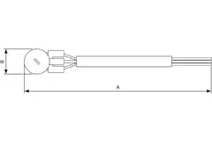 Ruck potentiometer 10kO - MTP 40