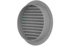 Schoepenrooster diameter: 125mm grijs - VR125P