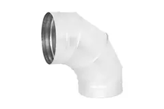 Spiro bocht 315 mm 90 graden (sendz. verz.) RAL9010