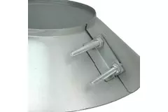 Stormkraag Ø 100mm - Regenrand spirobuis