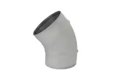 Spiro bocht 315 mm 45 graden (sendz. verz.) RAL7035