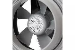 Badkamer ventilator Svara met timer, vocht- en lichtsensor 100-125mm (app-gestuurd) ZWART