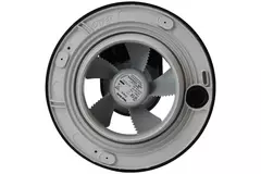 Badkamer ventilator Svara met timer, vocht- en lichtsensor 100-125mm (app-gestuurd) ZWART