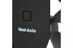 Badkamer ventilator Svara met timer, vocht- en lichtsensor 100-125mm (app-gestuurd) ZWART