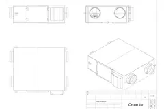 Orcon WTU 800 EC-E  - 800 m³/h