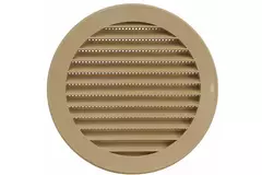 Schoepenrooster diameter 125 mm beige - VR125Y