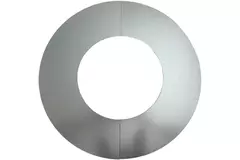 Afwerkrozet Ø 450 mm sendz. verzinkt (2 delen)