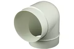 Ronde kunststof 90 ° bocht diameter: 150 mm AL150-90
