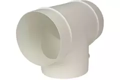 Rond kunststof T-stuk diameter: 100 mm AT100