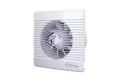 Badkamer ventilator met Vochtsensor en Timer Ø 100 mm wit - pRemium 100HS