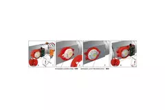 Rooksensor 230V voor ronde brandklep 100 mm - E-FDC A SSA D100 230