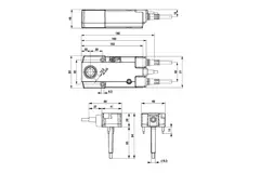 Brandklepservomotor 24V, 4 Nm, open/dicht - E-BFL24 T