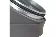 Thermoduct 13mm bocht diameter 250 mm 30 graden geisoleerd