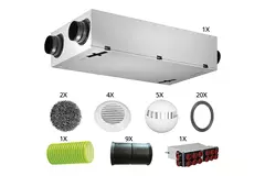 Brink Renovent Sanierungskonzept Sky 150 + Air Excellent 75/63 mm