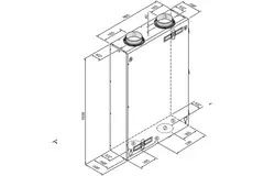 Brink Renovent Sky 150 Plus - 150 m³/h