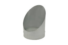 Buisrooster diameter 355mm 45 graden (Sendz. Verz.) RAL7035