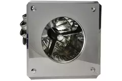 Windgedreven dakventilator Cowl 150 mm RVS inclusief plakplaat - 65m3/h