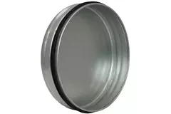 Spiro deksel Ø 125mm voor spirobuis - Gegalvaniseerd