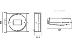 Duco Focus CO2 regelklep 75m3/h (keuken/woonkamer)