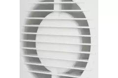 Badkamer ventilator rond Ø 100 mm wit - basis EA100