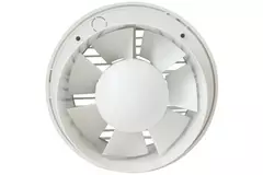 Badkamer ventilator rond Ø 125 mm wit met timer en vochtsensor - EA125HT