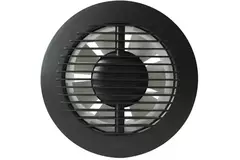 Badkamer ventilator rond Ø 100 mm antraciet - basis EA100A