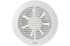 Badkamer ventilator rond Ø 150 mm wit - basis EA150