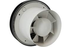Badkamer ventilator rond Ø 125 mm antraciet - design EAT125A