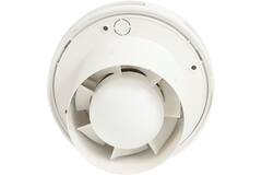 Badkamer ventilator rond Ø 150 mm wit met timer en  vochtsensor - design EAT150HT