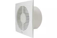 Badkamer ventilator Ø 100 mm Wit met trekkoord en stekker - EE100WP
