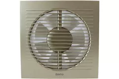 Europlast badkamerventilator 100 mm met timer - goud - EE100TG