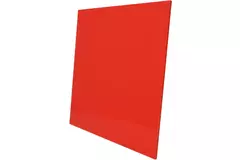 Air Roxy badkamerventilator met aansluitdiameter 100 mm met trekkoord en stekker - kunststof front rood