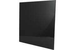 Badkamer ventilator Ø 100 mm - kunststof front zwart