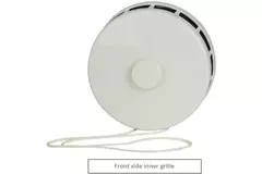 Geïsoleerde geveldoorvoer voor natuurlijke ontluchting diameter 125 mm - SPK2-125