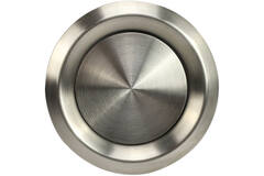 RVS ventilatie ventiel 160mm toevoer -en afvoer met klemveren - DVI-C160
