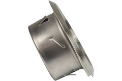 RVS ventilatie ventiel 160mm toevoer -en afvoer met klemveren - DVI-C160
