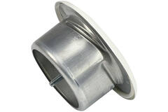 Ventilatie afvoer ventiel 80mm metaal - E-DVS80 RAL9010