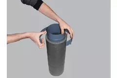 Ubbink Aerfoam koppelstuk 125 mm