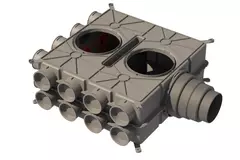 Ubbink luchtverdeelkast DBOX816