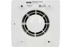 Decentrale WTW  HRU wall Ø100 met 25 m³/h - HRU-WALL-100-25-PEG
