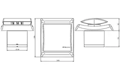 Itho Daalderop badkamerventilator Ø 100 mm- mat zilver met timer BTVZ-N211 T