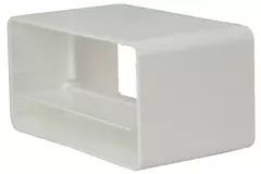 Rechthoekige kunststof terugslagklep 110x55 - KV