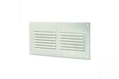 Metalen rechthoekige sleuf rooster 200x100 zink - MR2010ZN