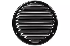 Metalen ventilatierooster rond Ø160 mm zwart - MR160M - RAL9005