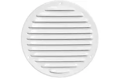 Metalen ventilatierooster rond Ø 160mm wit - MR160 - RAL9016