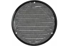 Metalen ventilatierooster rond 100 mm zwart - MR100M - RAL9005
