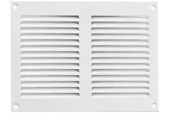 Metalen rooster 200x150mm wit – MR2015